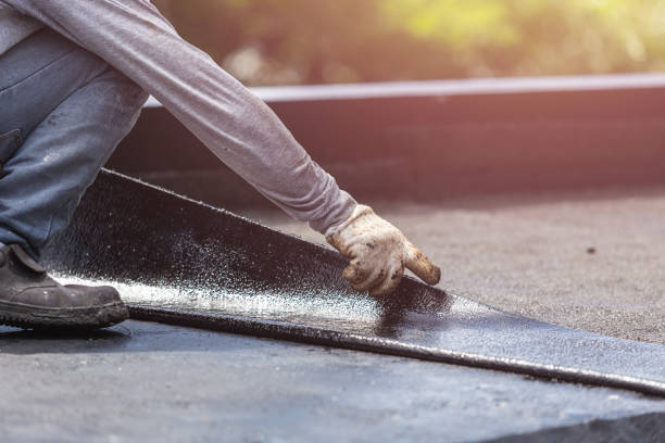 Professional Exterior Waterproofing technician working in Hamler, OH